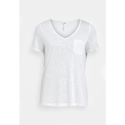 Image of Object SS Vneck NOOS Basic Tshirt, Women&#039;s, Size: XS, White
