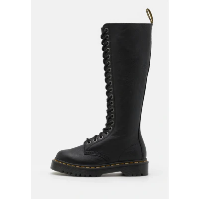 Image of Dr. Martens 1B60 BEX Platform boots, Women&#039;s, Size: 5, Black pisa Leather