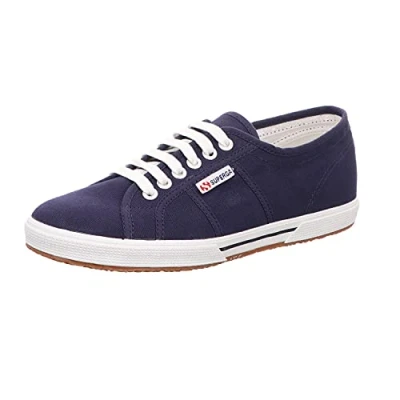 Image of Superga 2950 COTU Unisex Trainers, Size: 5.5, Blue Textile