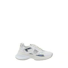Image of Pinko Ariel Trainers, Women&#039;s, Size: 4, Mirror white/silver Leather/synthetics