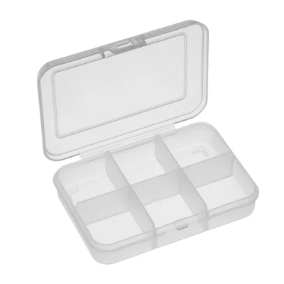 Image of Panaro 102 Polypropylene Tackle Box 6 Compartiments 91x66x21mm Tacklebox