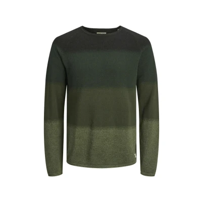 Image of Jack &amp; Jones Jjehill Jumper, Men&#039;s, Size: XL, Kombu green