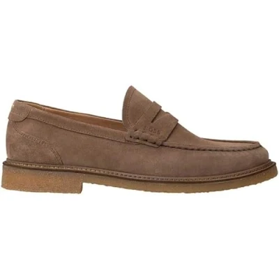 Image of BOSS KOPE Moccasins, Men&#039;s, Size: 46, Dark blue shoes
