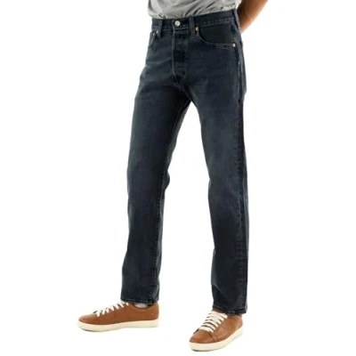 Image of Levi&#039;s 501 Original Straight leg jeans, Men&#039;s, Size: 38x30, Blue black
