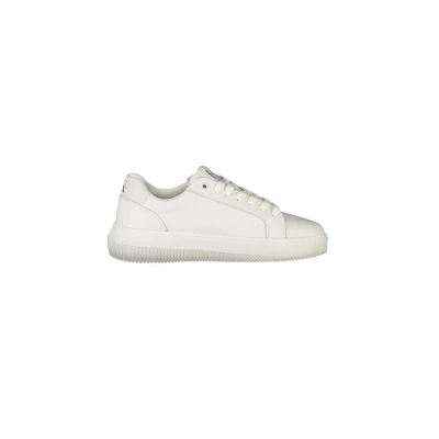 Image of Calvin Klein YBR Trainers, Women&#039;s, Size: 3.5, White Leather