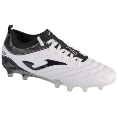 Image of Joma N10 Moulded stud football boots, Men&#039;s, Size: 11, White Imitation leather/ textile
