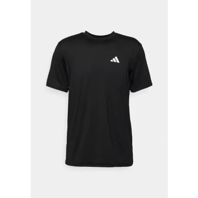 Image of adidas Performance Stretch Sports Tshirt, Men&#039;s, Size: 3XL, Black/white