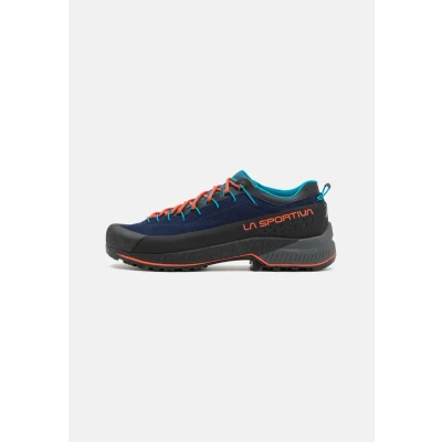 Image of La Sportiva TX4 EVO Hiking shoes, Men&#039;s, Size: 10.5, Deep sea/cherry tomato Leather/synthetics