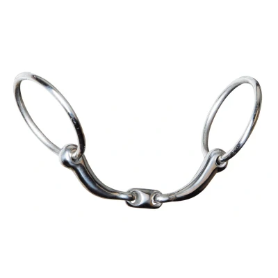 Image of Harry&#039;s Horse Loose ring snaffle Double joint mouthpiece Anatomic 14mm