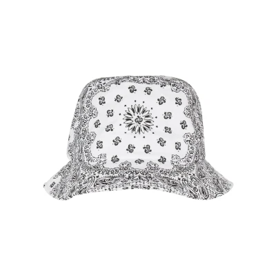 Image of Flexfit Bandana Print Hat, Men&#039;s, Size: One Size, White