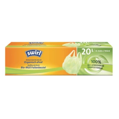 Image of Swirl Bio 20 l trash bags with handles 6773922