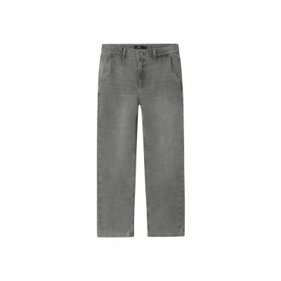 Image of Lmtd Men&#039;s Nlmtoizza DNM Loose Trousers Noos, Grey Denim, 128