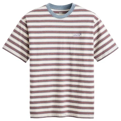 Image of Levi&#039;s TAB Vintage TEE Basic Tshirt, Men&#039;s, Size: XS, Break stripe porridge heather jersey
