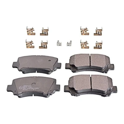 Image of brake Pad Set, disc BLUE PRINT ADK84221