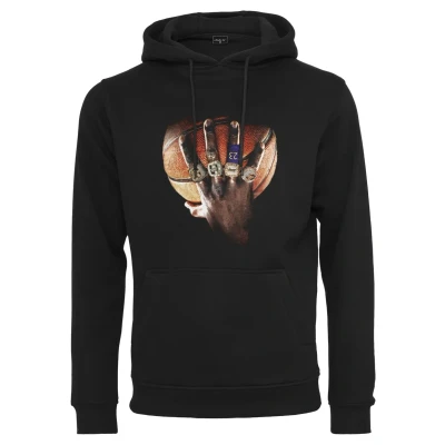 Image of Mister Tee HAIL THE KING Hoodie, Men&#039;s, Size: Large, Black