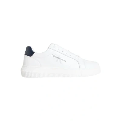 Image of Calvin Klein Men&#039;s Sneakers with Moulded Chunky Sole in Leather, Yaf, 40 EU