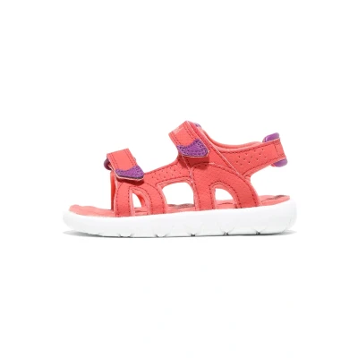 Image of Timberland Perkins ROW Walking sandals for kids, Size: 7, Cayenne Synthetics