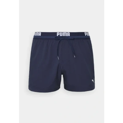Image of Puma SWIM MEN LOGO Length Shorts Swimming shorts, Men&#039;s, Size: Medium, Navy