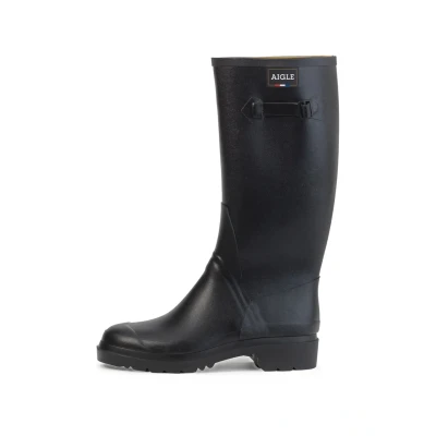 Image of Aigle Women&#039;s Cessac Lady Rain Boot, Noir, 5.5 UK