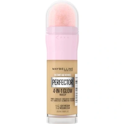 Image of Maybelline Instant Anti Age Perfector 4 in 1 Glow Primer, Concealer, Highlighter, BB Cream 20ml (Various Shades) Light Medium