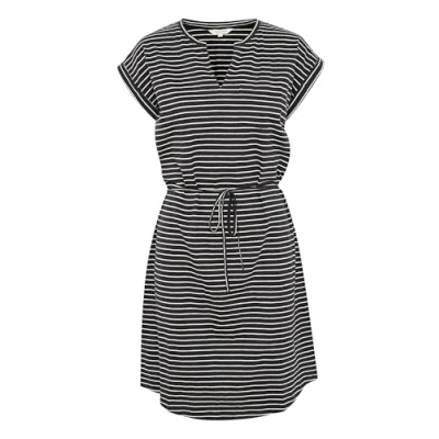 Image of Part Two Mabels Day dress, Women&#039;s, Size: Large, Dark navy stripe
