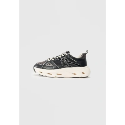 Image of Pinko Trainers, Women&#039;s, Size: 6, Black/pewter shoes