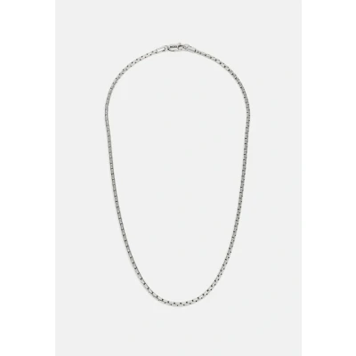 Image of BOSS EVAN Necklace silvercoloured, Men&#039;s, Size: One Size, Silver coloured
