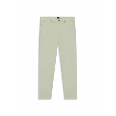 Image of BOSS Tapered Chinos, Men&#039;s, Size: 33x36, Open green thirty