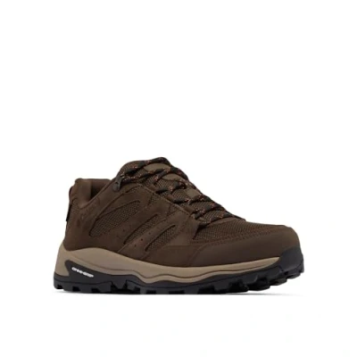 Image of Columbia REDMOND IV Hiking shoes, Men&#039;s, Size: 7.5, Cordovan/tangy orange shoes