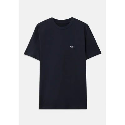 Image of Armani Exchange Basic Tshirt, Men&#039;s, Size: XS, Deep navy