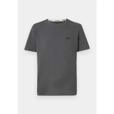 Image of BOSS Taddy Basic Tshirt, Men&#039;s, Size: XS, Dark grey