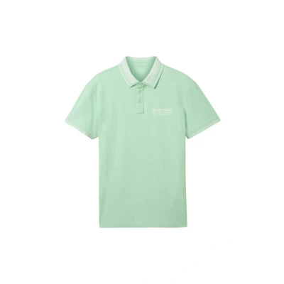 Image of TOM Tailor MIT LOGO Polo shirt, Men&#039;s, Size: Large, Paradise mint
