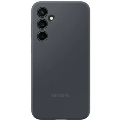 Image of Samsung Silicone Back Cover Black Galaxy S23 FE