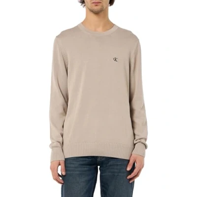 Image of Calvin Klein Jeans Modern CREW NECK Sweater Jumper, Men&#039;s, Size: XXL, Atmosphere