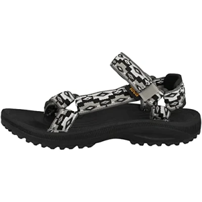 Image of Teva Winsted Womens Walking sandals, Women&#039;s, Size: 9.5, Monds black/multicolor Textile