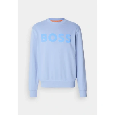 Image of BOSS Sweatshirt, Men&#039;s, Size: Large, Open blue