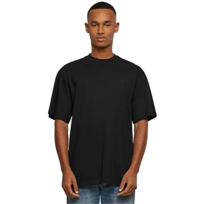 Image of Urban Classics TALL Basic Tshirt, Men&#039;s, Size: 4XL, Black