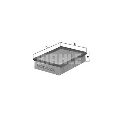 Image of Air Filter MAHLE ORIGINAL LX 343