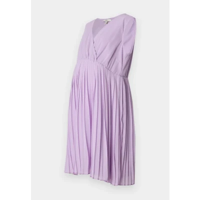 Image of Esprit Maternity Dress Woven Sleeveless Day dress, Women&#039;s, Size: 12, Pale purple