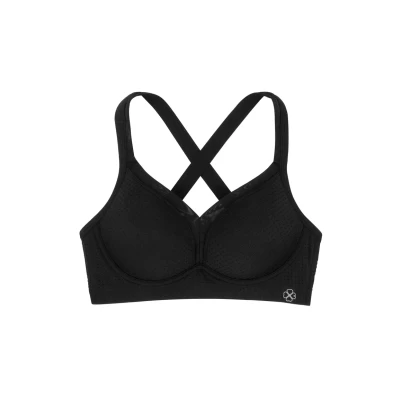 Image of Dorina Outrun PUSH UP Sports bra, Women&#039;s, Size: 32D, Black