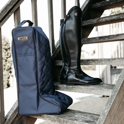 Image of Kentucky Horsewear Boots Bag Navy Horse Riding Equestrian