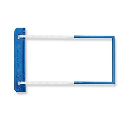 Image of Jalema blue/white archive binder clip (100 pack)