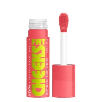 Image of NYX Professional Makeup Fat Cheeks Juicy Blush, Liquid up to 12H Wear, Product Does Not Fade (various shades) 8ml Fig Fizz