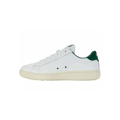 Image of K Swiss Men&#039;s Slammklub CC Trainers, Wht Classc Blu Vintg, 6.5 UK