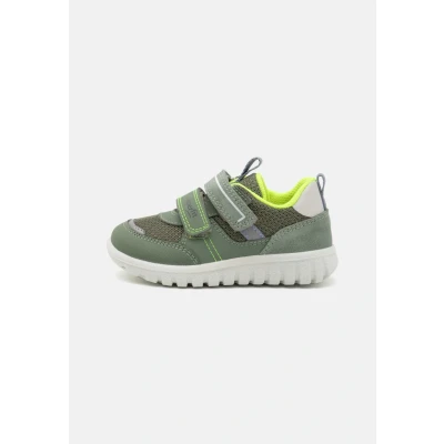 Image of Superfit SPORT7 MINI Unisex Trainers for kids, Size: 3.5/4K, Hellgrün/gelb Leather and textile