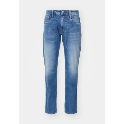 Image of Replay Anbass Pants Slim fit jeans, Men&#039;s, Size: 29x32, Medium blue