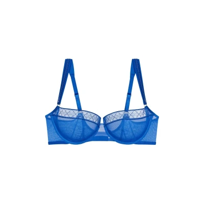 Image of Triumph Palina Cosmic Heartbeat Underwired bra, Women&#039;s, Size: 34B, Illumines blue