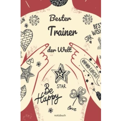Image of Geschenk Trainer Notizbuch: Notizbuch als für den besten A5 / liniert 120 Seiten Tagebuch Terminplaner Geschenkidee zum ... Mann Abschied Abschiedsgeschenk
