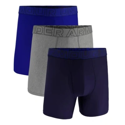 Image of Under Armour Underwear Performance Solid 3 PACK Trunks, Men&#039;s, Size: 3XL, Midnight navy