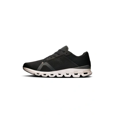 Image of On Cloud X 4 AD Trail running shoes Black asphalt, Men&#039;s, Size: 10.5, asphalt Polyester